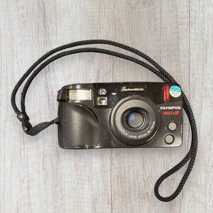 Olympus SuperZoom 3000 DXL 35mm Film Camera Weatherproof Tested Japan Vintage